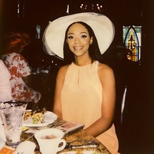 Cato’s EST. 1946 Coral/Peach Midi Dress